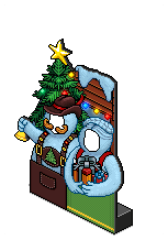 Bavarian Christmas Photo Stand