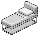 Grey Norja Single Bed