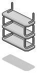 Grey Norja Shelves