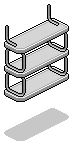 Grey Norja Shelves