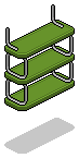 Green Norja Shelves