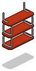 Red Norja Shelves