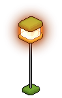Green Norja Standing Lamp