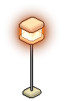 Cream Norja Standing Lamp