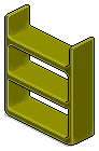 Olive Plasto Shelves