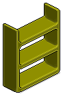Olive Plasto Shelves