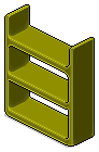 Olive Plasto Shelves