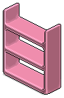 Baby Pink Plasto Shelves