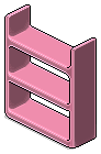 Baby Pink Plasto Shelves