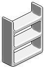 Grey Plasto Shelves
