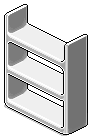 Grey Plasto Shelves