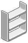 Grey Plasto Shelves