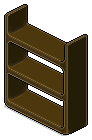 Brown Plasto Shelves