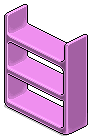Pink Plasto Shelves