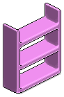 Pink Plasto Shelves