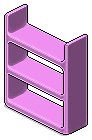 Pink Plasto Shelves