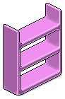 Pink Plasto Shelves