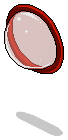 Red Plasto Curved Porthole