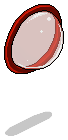 Red Plasto Curved Porthole