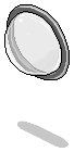 Grey Plasto Curved Porthole