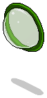 Green Plasto Curved Porthole