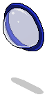 Deep Blue Plasto Curved Porthole