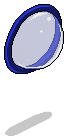 Deep Blue Plasto Curved Porthole