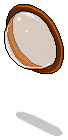 Orange Plasto Curved Porthole