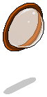 Orange Plasto Curved Porthole