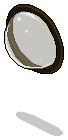 Brown Plasto Curved Porthole