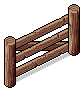 Dark Rustic Fence