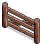 Dark Rustic Fence