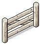 Light Rustic Fence