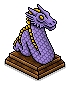 Lilac Dragon Lamp