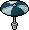 Dark Blue Gray Parasol