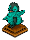Turquoise Baby Penguin