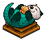 Turquoise Sea Otter