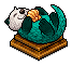 Turquoise Sea Otter