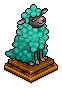Turquoise Baby Sheep