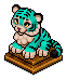 Turquoise Tiger Cub