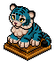 Aquamarine Tiger Cub