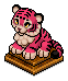 Rhodochrosite Tiger Cub
