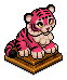 Rhodochrosite Tiger Cub