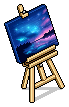 Starry Sky Easel
