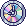 Silver CD Clock