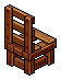 Dark Crate Chair
