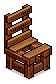 Dark Crate Chair
