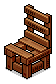 Dark Crate Chair