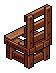 Dark Crate Chair