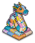 Patchwork Dragon Lamp